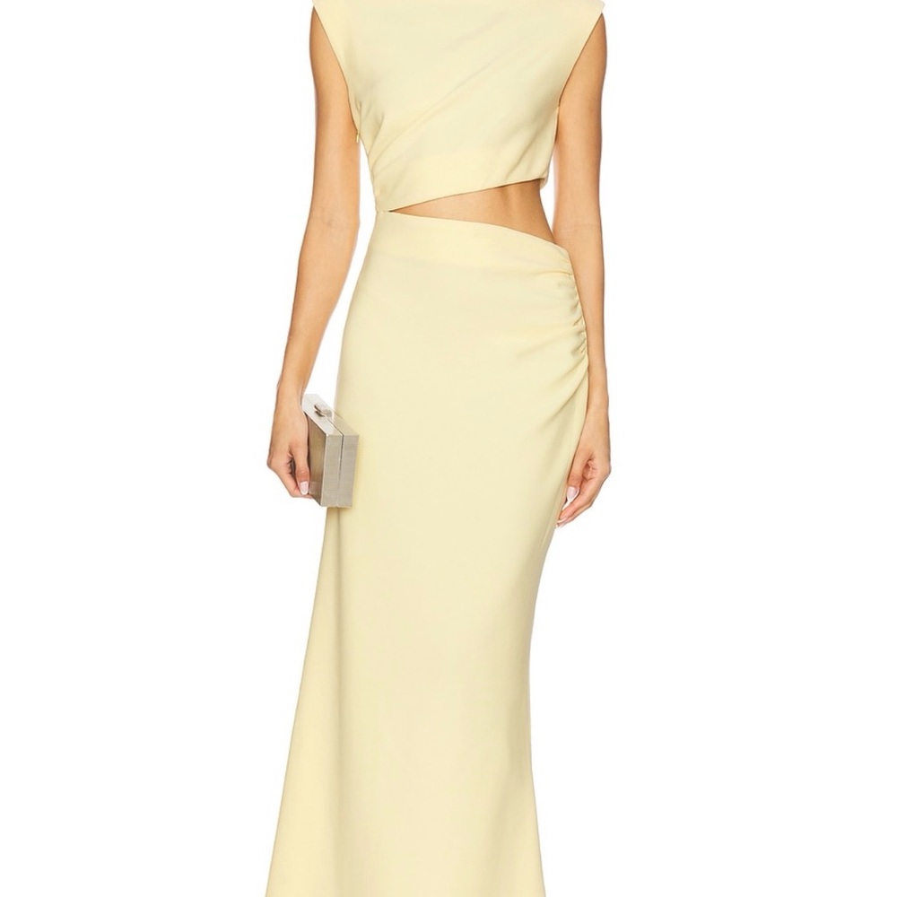 Elliatt Butter Yellow Nola Gown